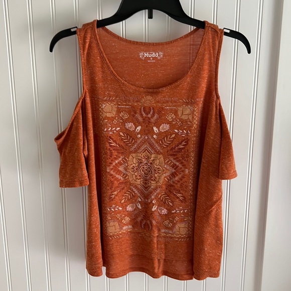 WOMENS OPEN SHOULDER TOP - Picture 1 of 5